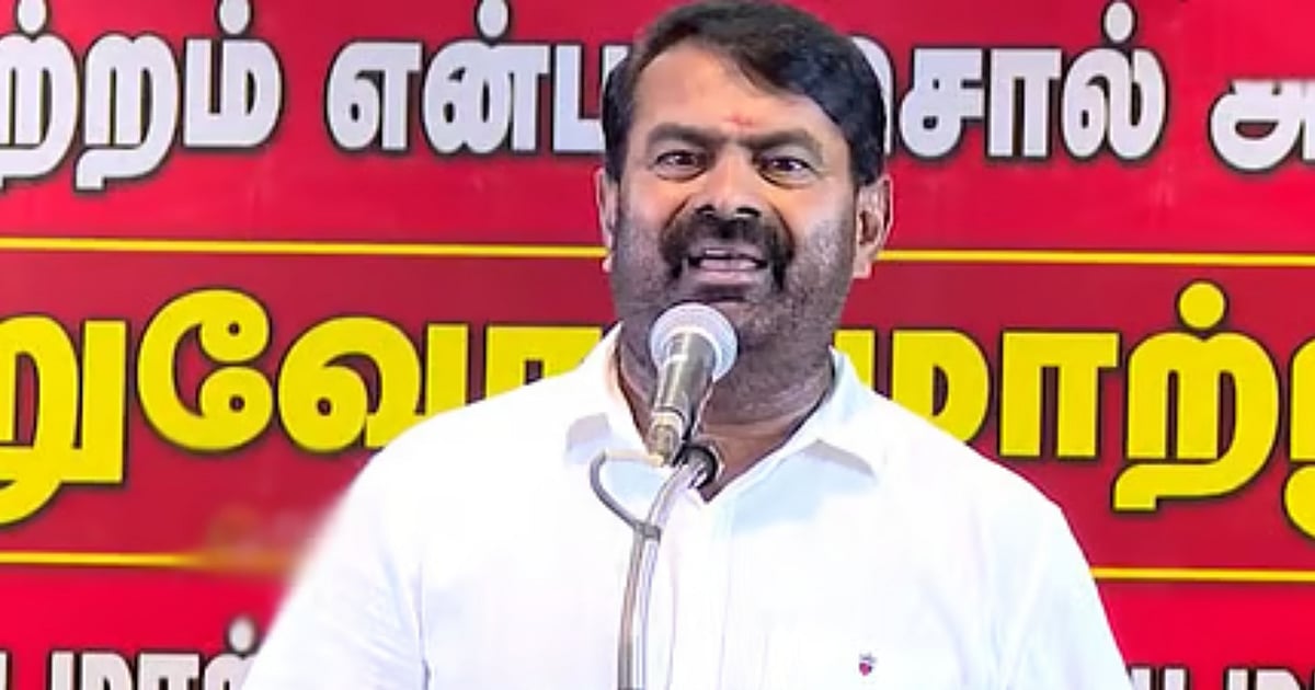 Seeeman Seeman urges TN govt to drop proposed Pattinapakkam Secretariat project
