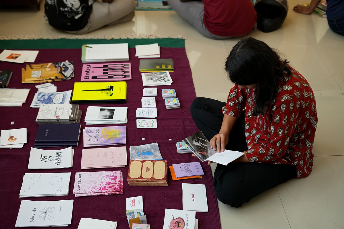 At Kannadi Cupboard’s fair in Chennai, books take different forms