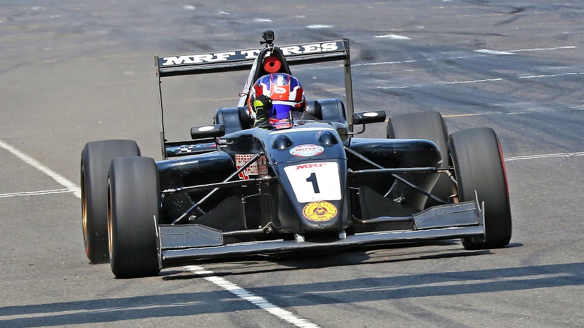 Ishaan finds first win in MRF Formula 2000 class