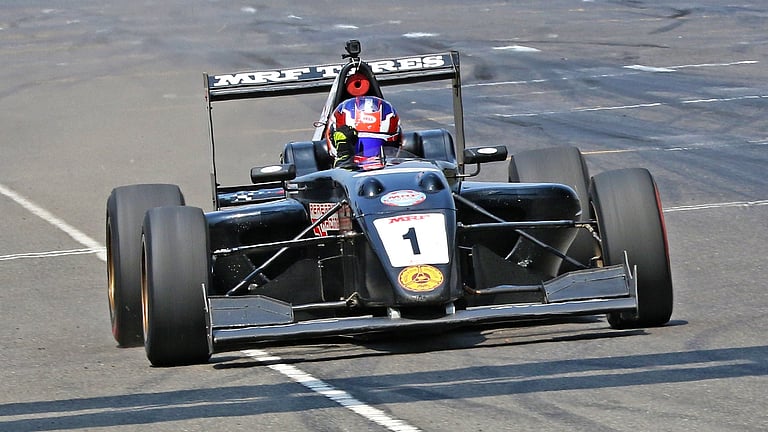 Ishaan finds first win in MRF Formula 2000 class