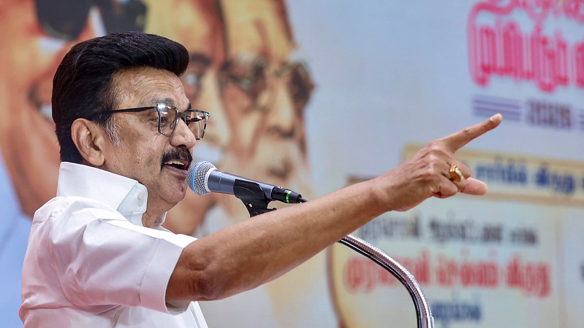 KN Nehru raids: Stalin accuses TVK of vendetta politics