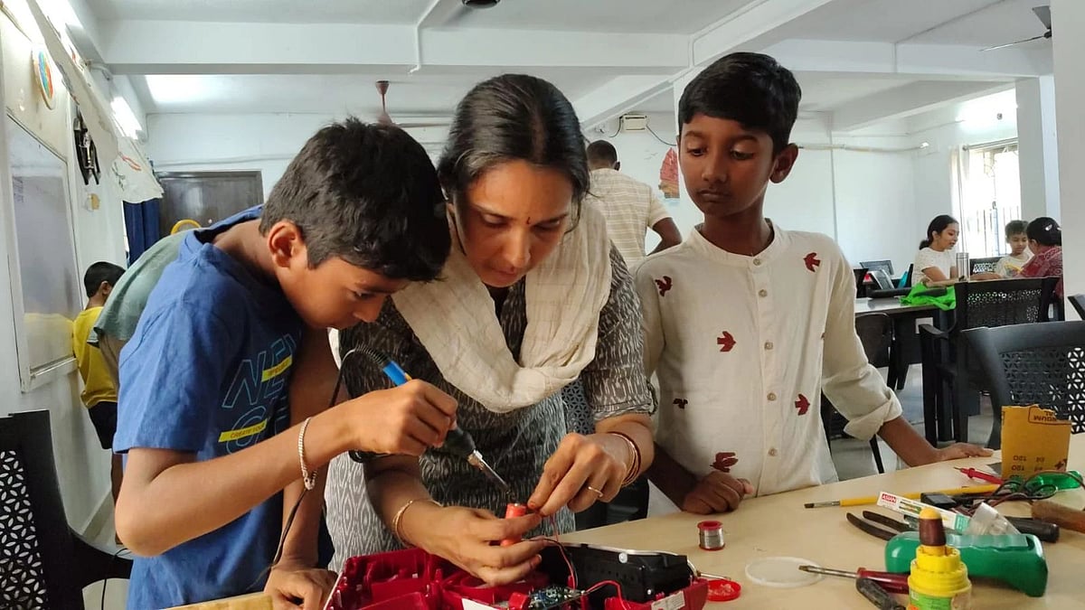 Tinkerwing Fix it, don’t bin it: Chennai's Repair Cafe gets children tinkering