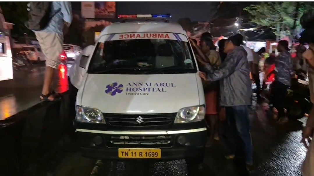 Tambaram-Velachery Road in Chennai riddled with potholes; ambulance ...