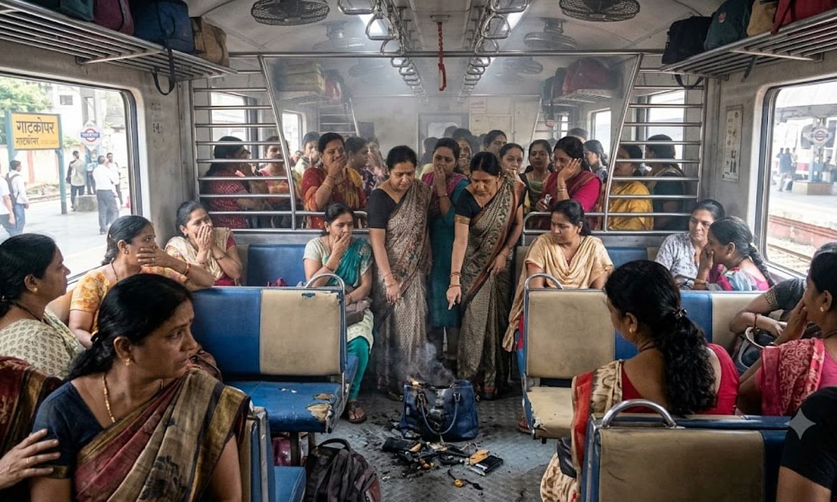 Power bank triggers fire in ladies' coach of Mumbai local train; no ...
