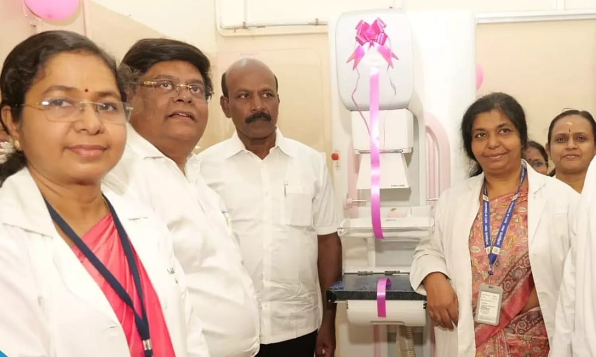Ma Su inaugurates mammogram machine at RSRM Hospital