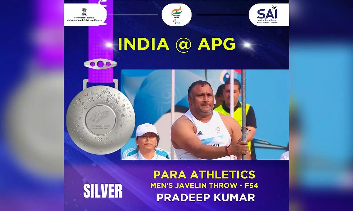 Asian Para Games: India's athletes dominate podium standings in men's ...