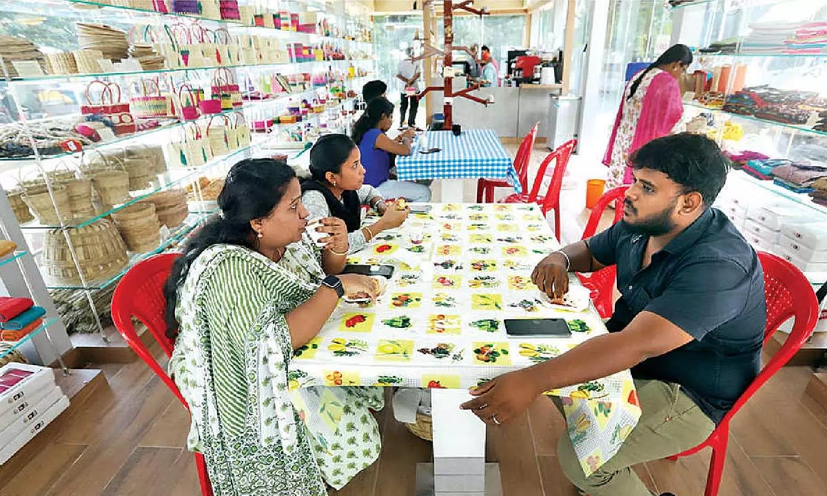 By the SHGs for the people, Mathi’s popularity grows in city