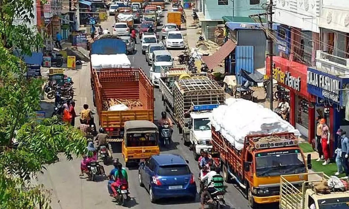 LS Polls: Traffic on GST Road affected as flying squad check post ...