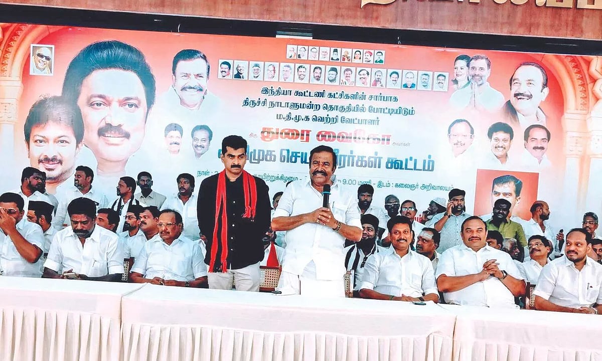 Will contest only on MDMK symbol, says emotional Durai