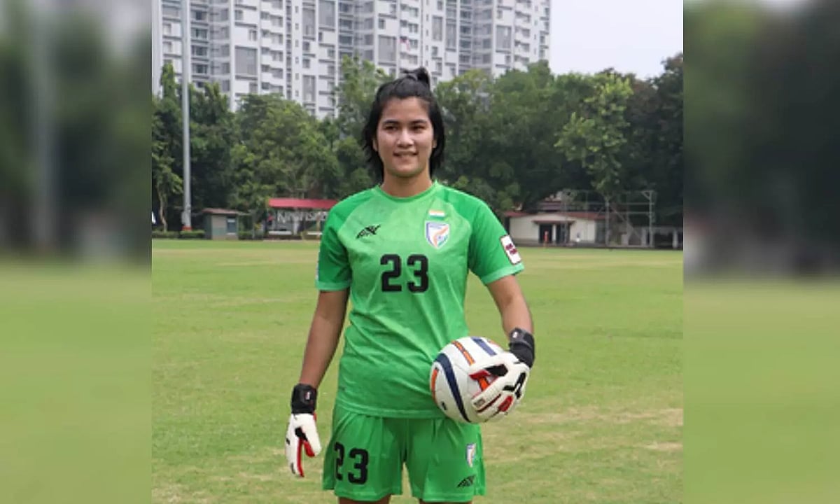 Goalkeeper Panthoi Chanu becomes first Indian footballer to play in an ...