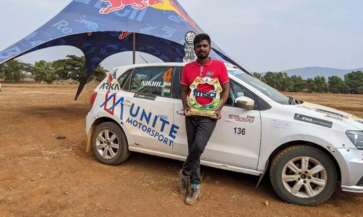 Nikhil J, Nikeeta shine at Indian National Autocross Championship 2024