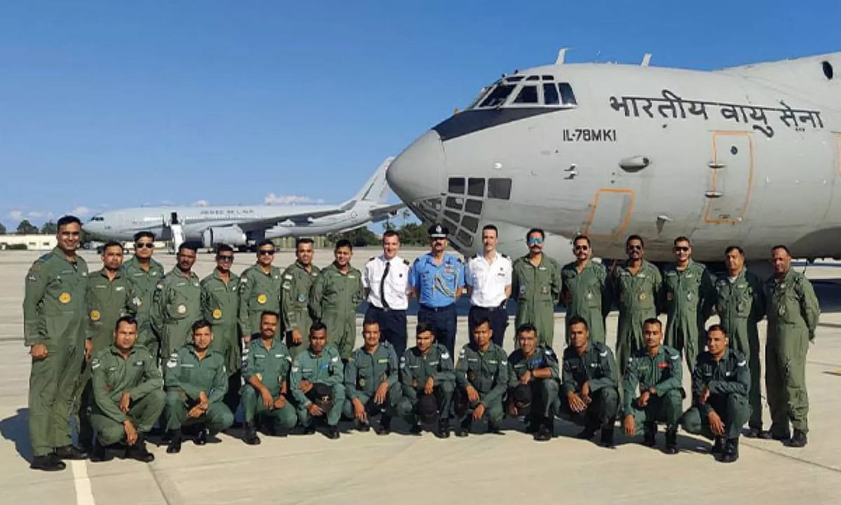 IAF contingent arrives in Alaska for multinational Exercise Red Flag 24
