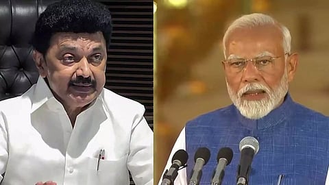 Stalin Modi Tamil Nadu CM Stalin congratulates Narendra Modi on third term as India ...