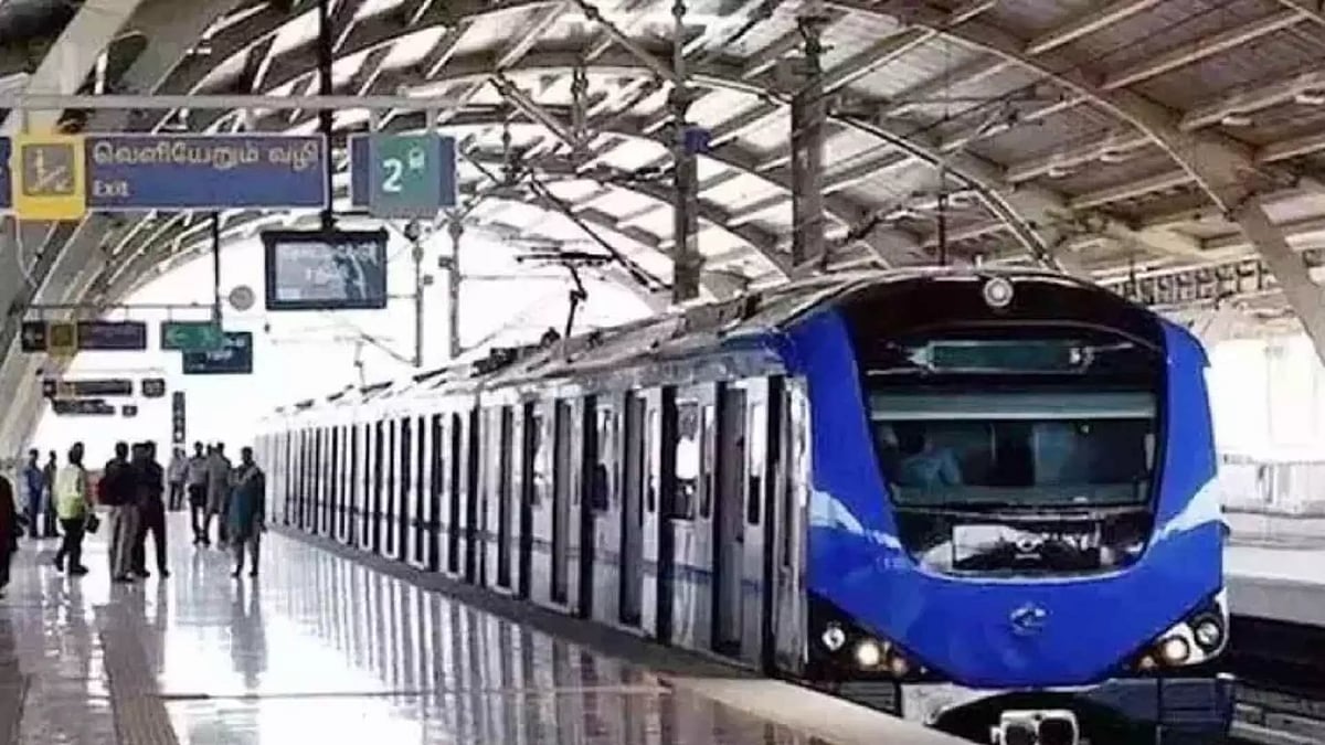 Chennai Metro Rail records 86.99 lakh passenger ridership in January