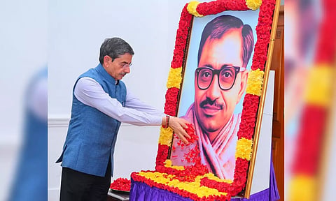 TN Guv Ravi pays tribute to Pandit Deendayal Upadhyaya