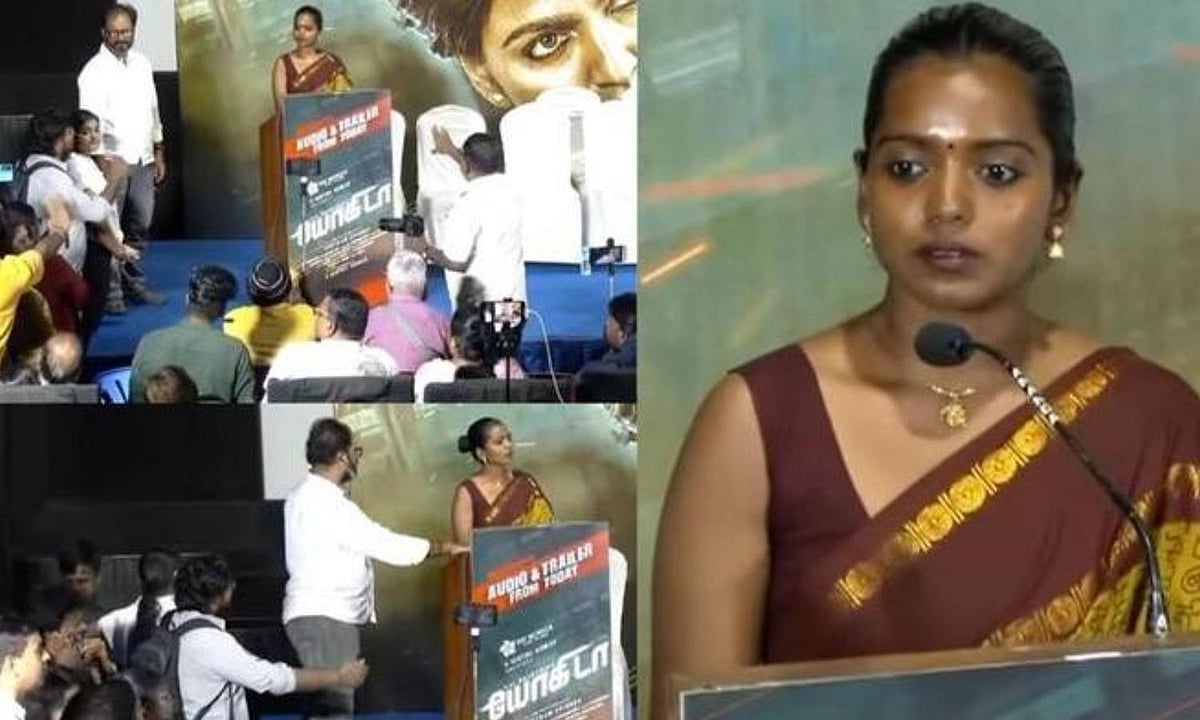Actor Aishwarya Ragupathi confronts sexist reporter: ‘Do men like you ...