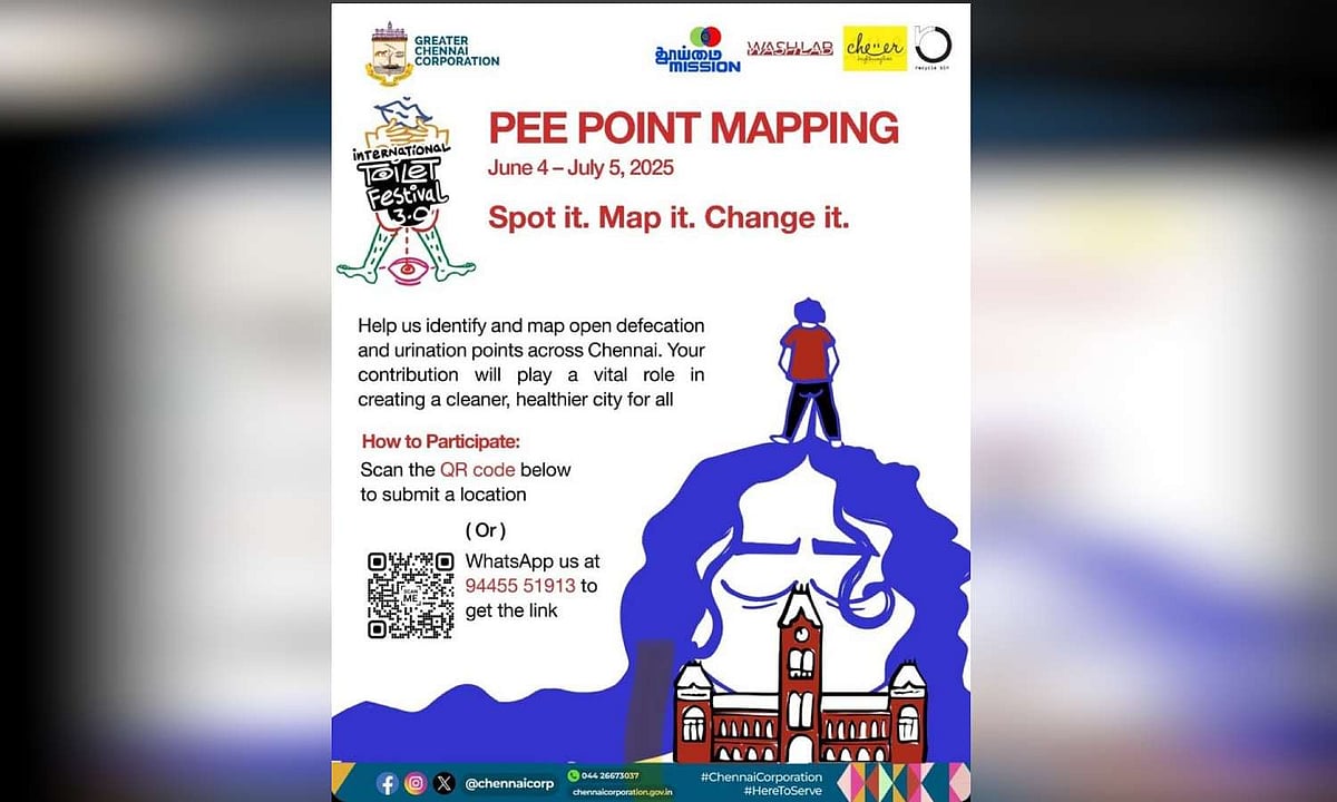 Backlash for Chennai Corporation’s social media campaign on Pee Point ...