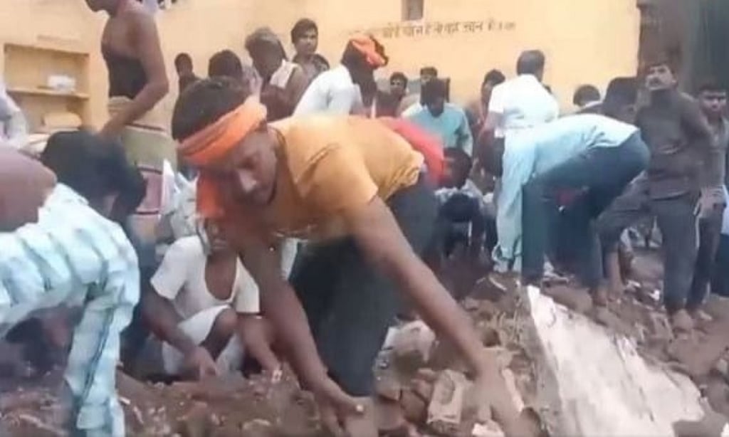 Seven children killed, 28 injured in Rajasthan school collapse