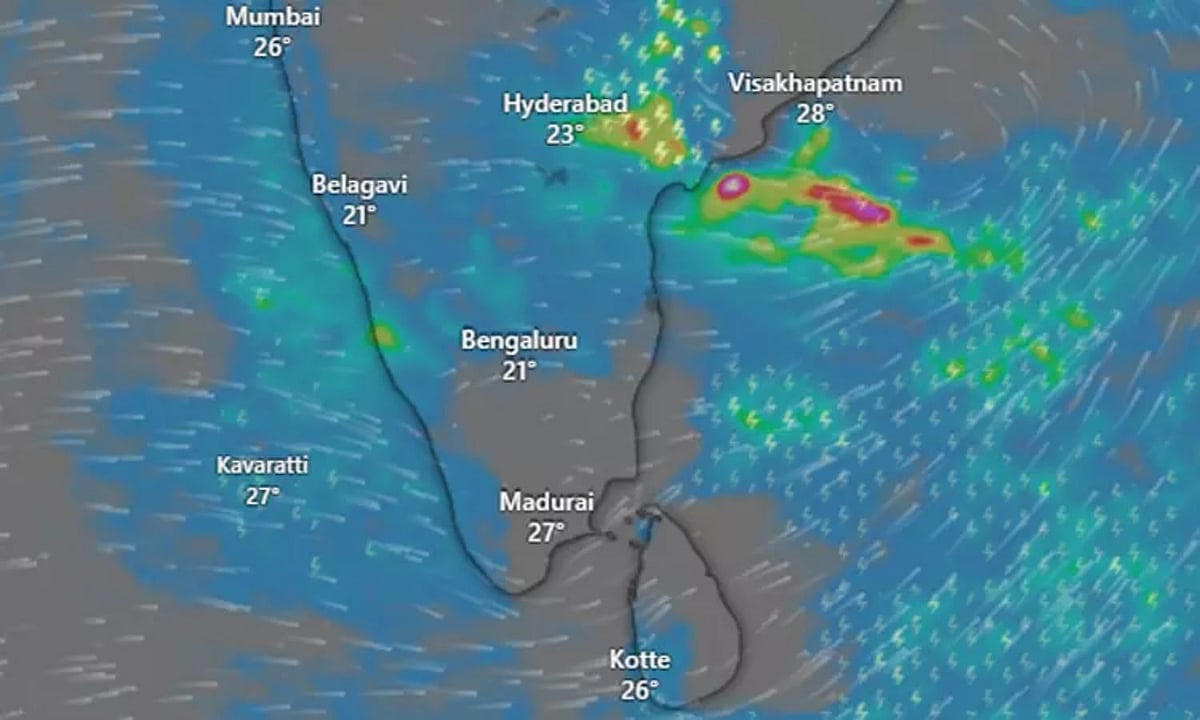 Low-pressure area forms in Bay of Bengal; check Tamil Nadu weather update