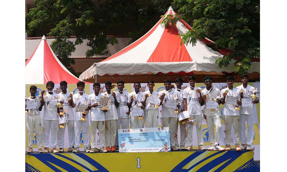 CM’s Trophy: Chennai bags gold in School boys’ cricket