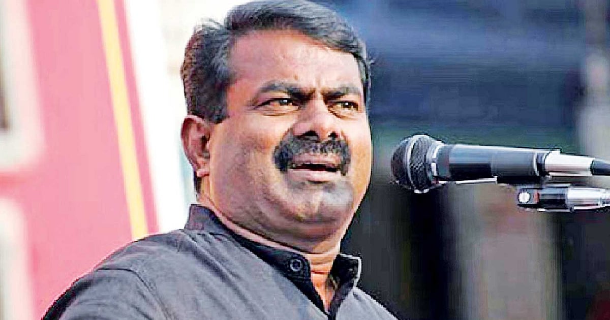 Seeeman Talks of Seeman as common opposition bypoll candidate hit roadblock