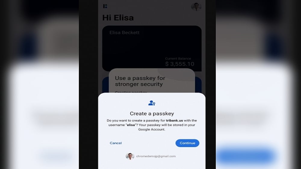 Google brings passkey support to Chrome