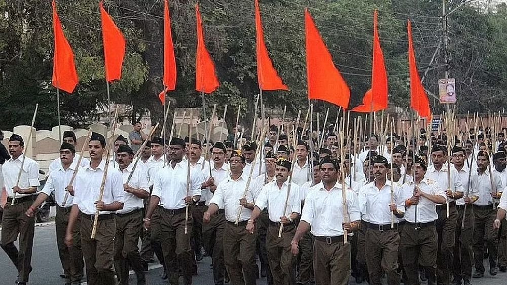 RSS conducts rally in 45 places across Tamil Nadu