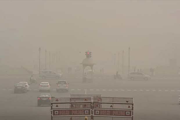 Delhi's air quality shows slight improvement with increased wind speed