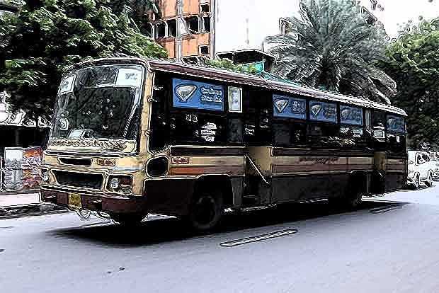 Rear tyre of MTC bus bursts, two injured