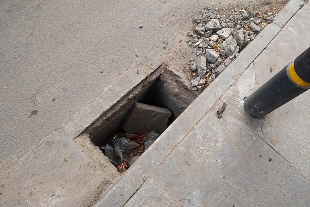 Citizen Connect: Damaged stormwater drain inlets on Egmore road pose ...