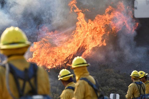 'There was no fighting this fire,' California survivor says