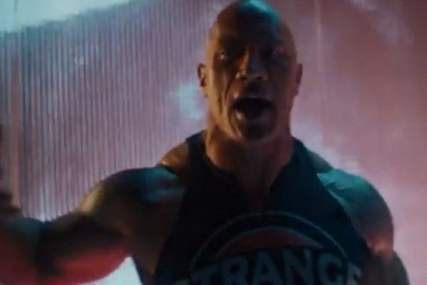 Dwayne 'The Rock' Johnson makes his debut as a rapper