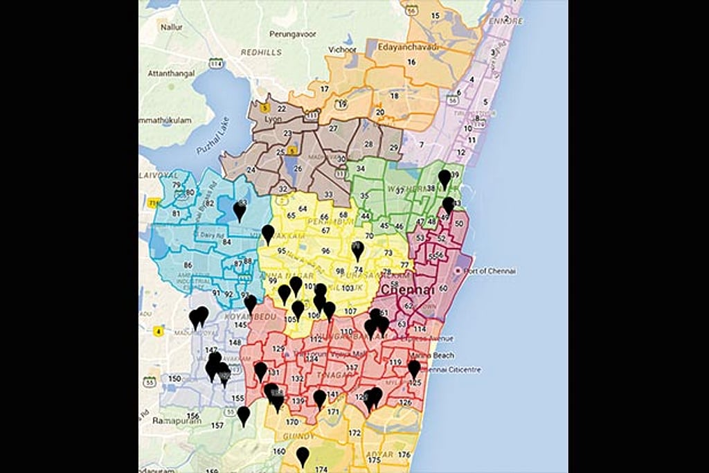 Central Help Map Citizens help create map of relief centres
