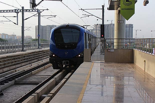Technical snag disrupts Metro train services on Chennai Central ...