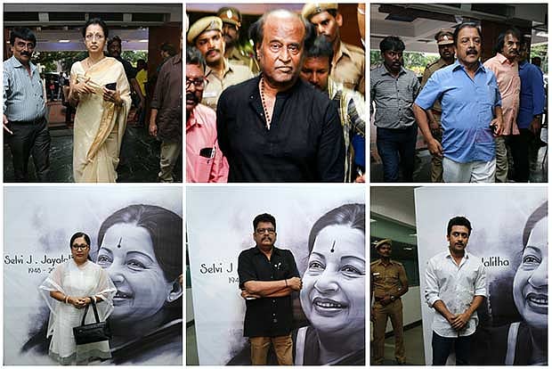 Kollywood gathers to pay tribute to Amma at condolence meet