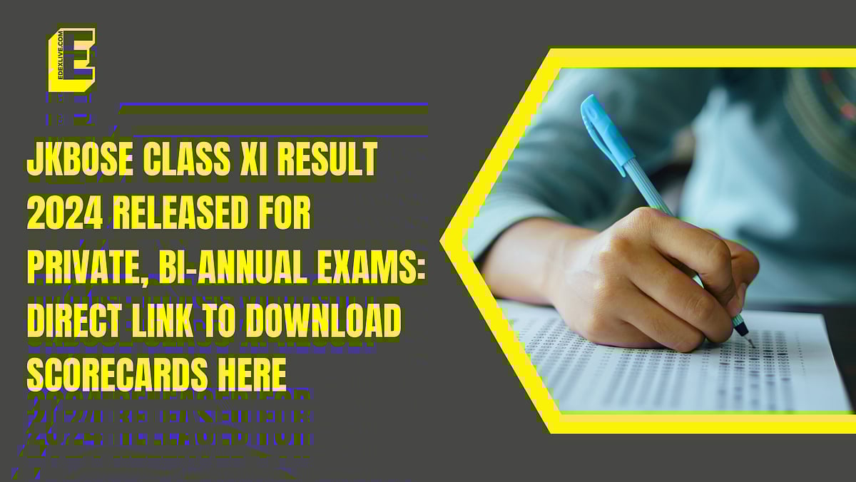 JKBOSE Class XI result 2024 released for private, biannual exams