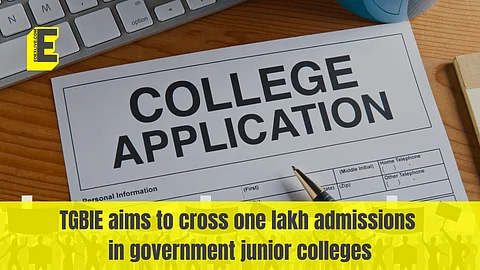 TGBIE aims to cross one lakh admissions in government junior colleges