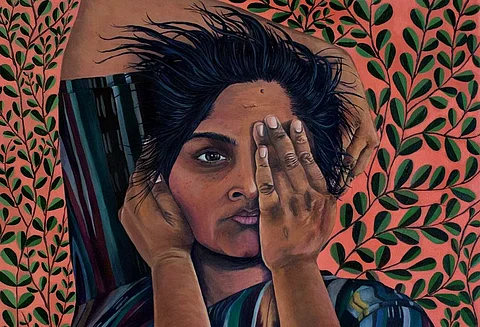 A self-portrait of Chitra