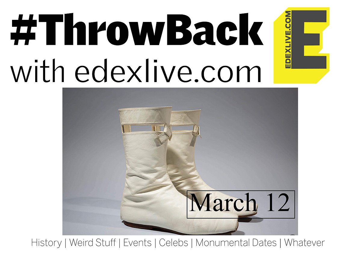 ThrowBackToday Singer Nancy Sinatra's boots made for walkin' donated