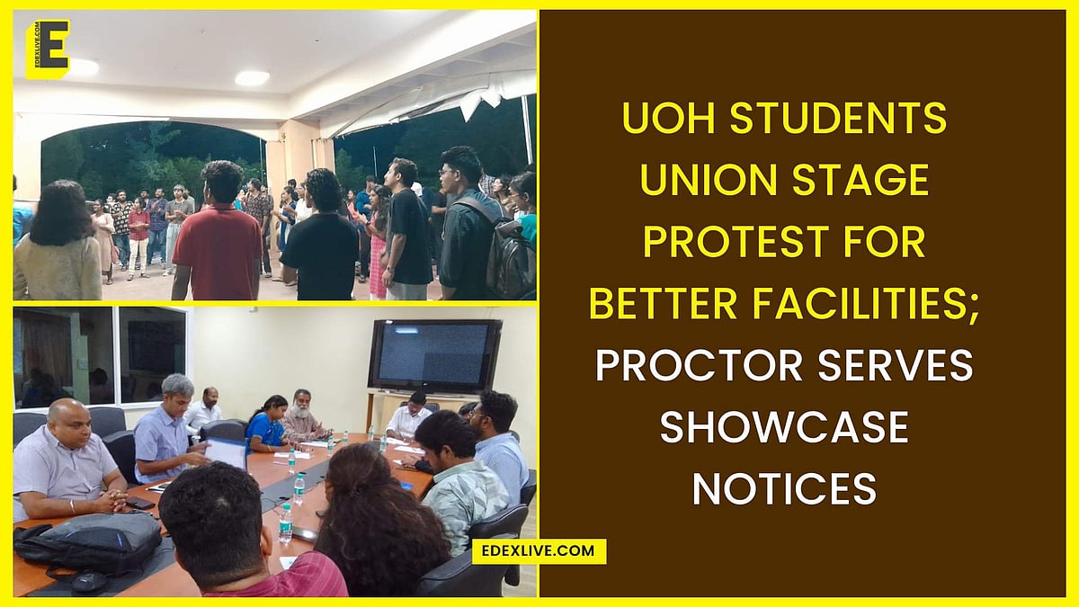 UoH students union stage protest for better facilities; proctor serves