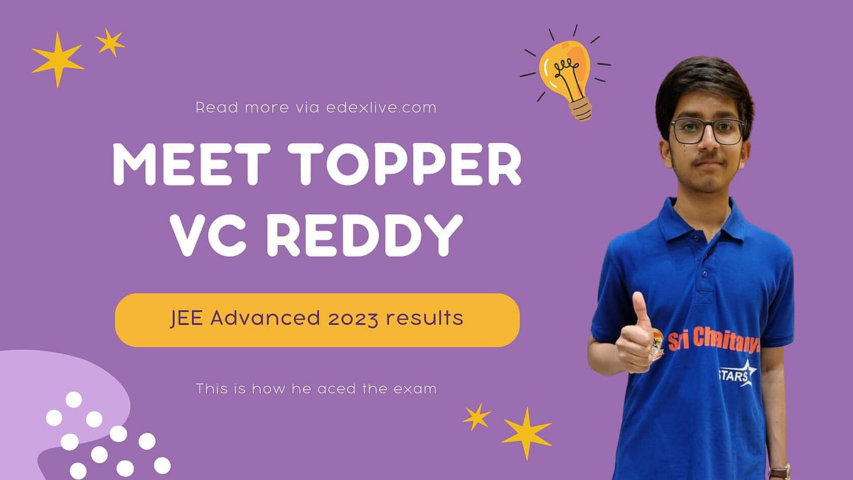 JEE Advanced results 2023: Three key elements that drove AIR 1 VC Reddy ...
