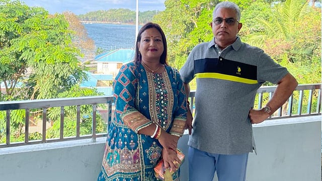 dilip ghosh at andaman