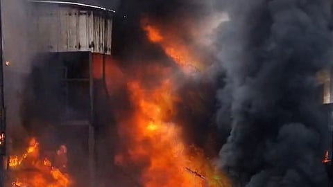 south korea fire incident