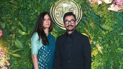 Aamir Khan and Gauri Spratt