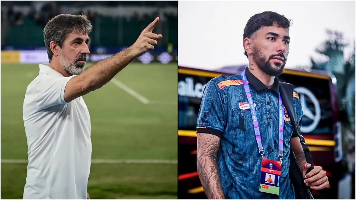 মিগুয়েলের বিতর্কিত মন্তব্যে ক্ষুব্ধ ইস্টবেঙ্গল কোচ, নিলেন কড়া অবস্থান! মিগুয়েলের বিতর্কিত মন্তব্যে ক্ষুব্ধ ইস্টবেঙ্গল কোচ, নিলেন কড়া অবস্থান!