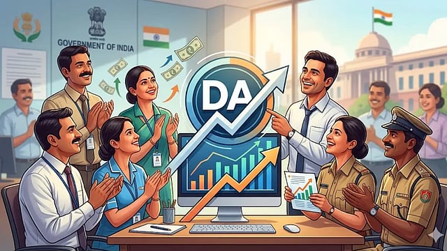 केंद्रीय कर्मचारियों की बल्ले-बल्ले, सरकार ने बढ़ाया 2 प्रतिशत महंगाई भत्ता