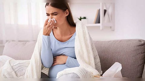 গর্ভাবস্থায় হাঁচি সর্দি ফ্লু—যা করবেন (Common Cold Flu Pregnancy): সহজ উপায় ও সতর্কতা