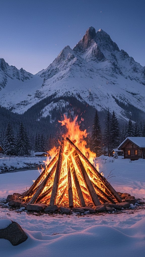 Norway Glass-Window Night Train