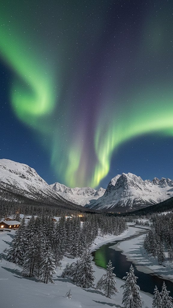 Norway Glass-Window Night Train