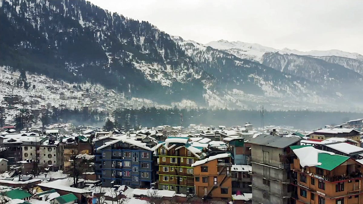 Manali Snowfalls 